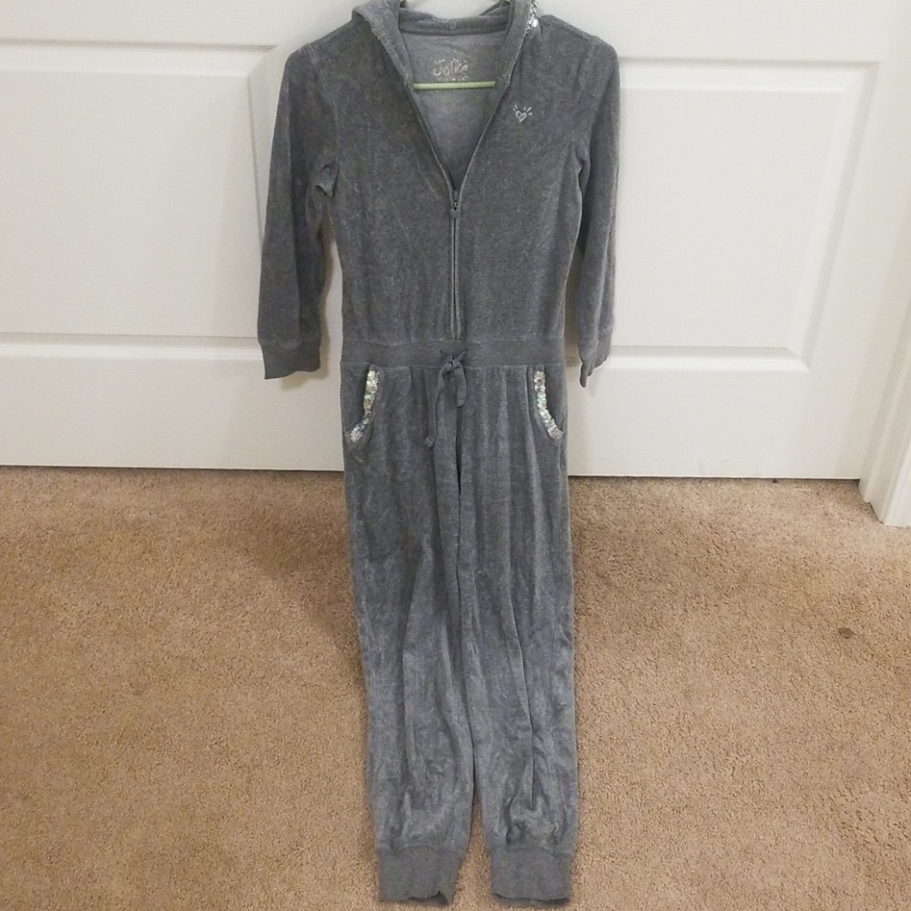 Girl's grey size 10 onesie